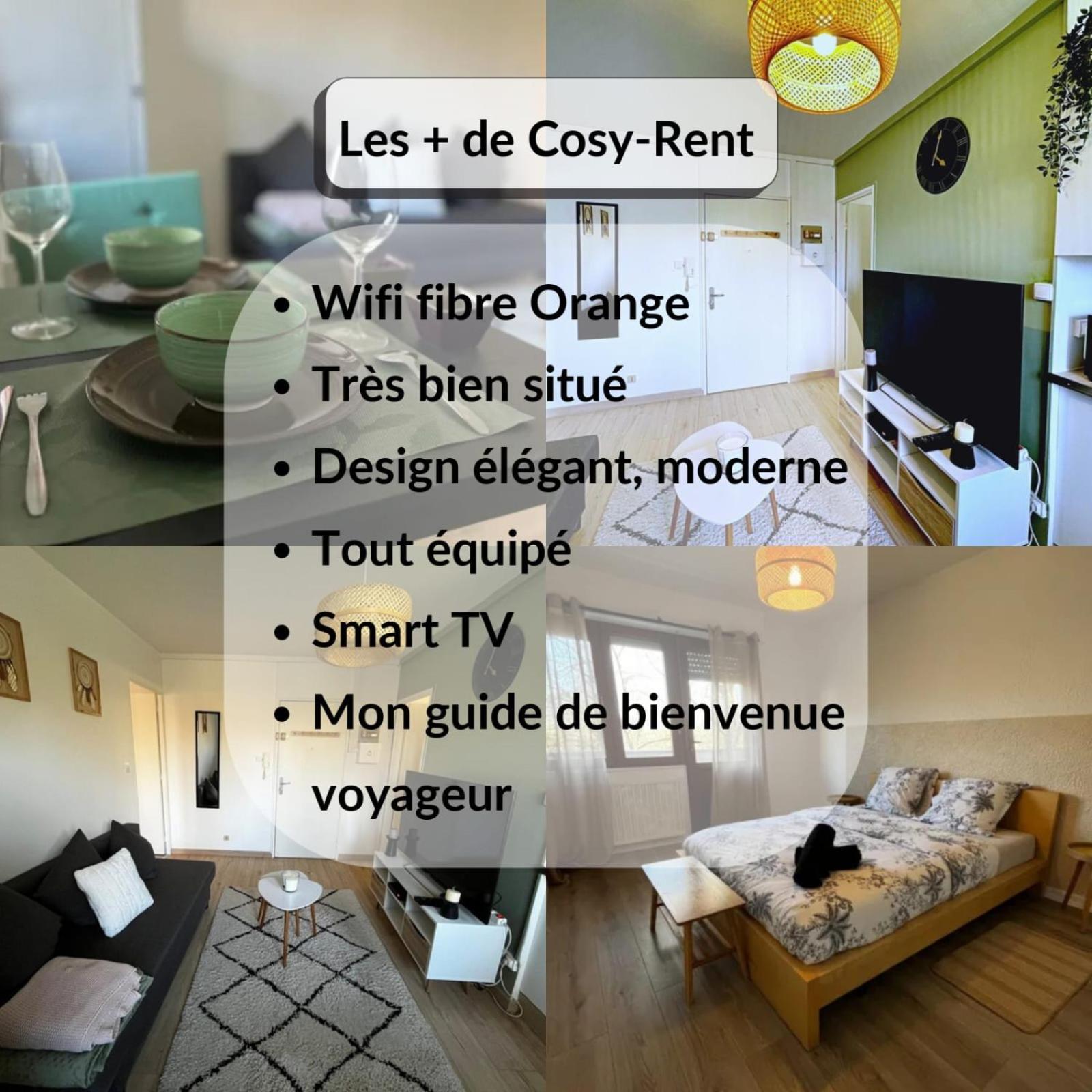 Cosy Rent Strasbourg Appartement Wifi Terrasse 外观 照片